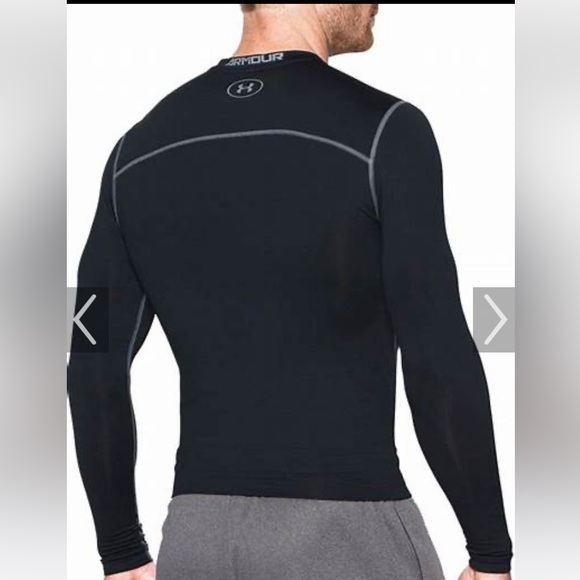 Under Armour Black ColdGear Compression Top-EUC - Picture 1 of 4
